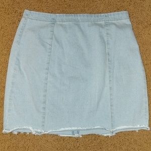 Forever 21 Skirts - Strechy Jean Mini Skirt Forever 21 Skirts - Strechy Jean Mini Skirt